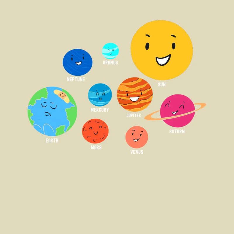 Solar System, Planets, Science Space, Astrology