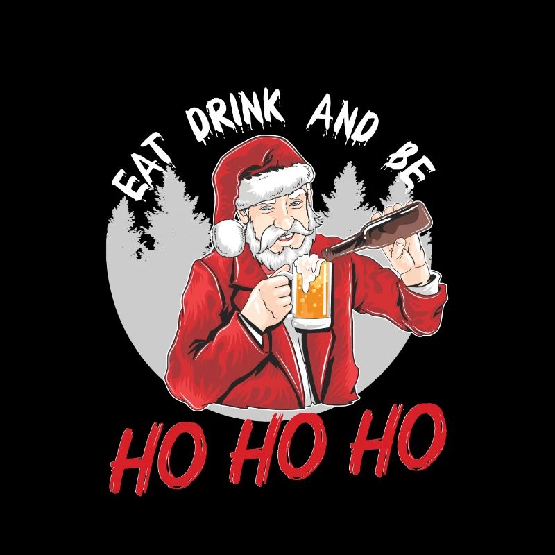 hohoho Manger et boire le Père Noël