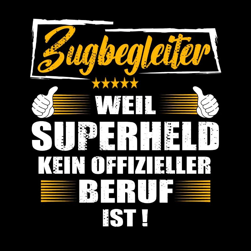 Zugbegleiter Weil Superheld kein offizieller Beruf