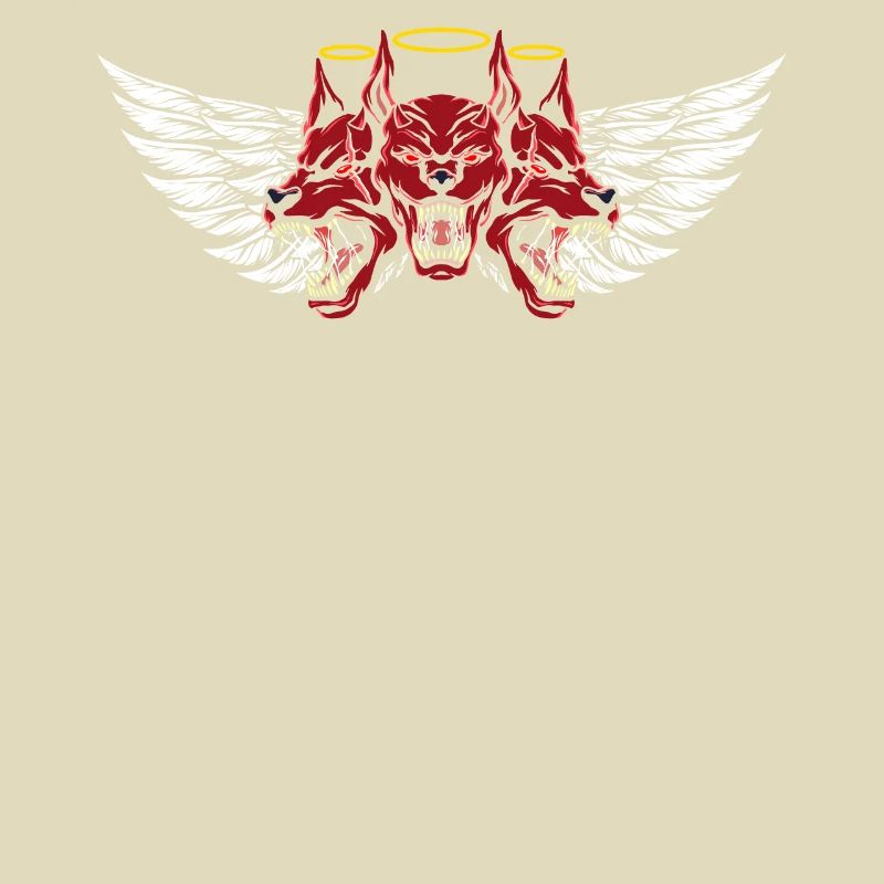 Three-Headed Devil Hound T-Shirt