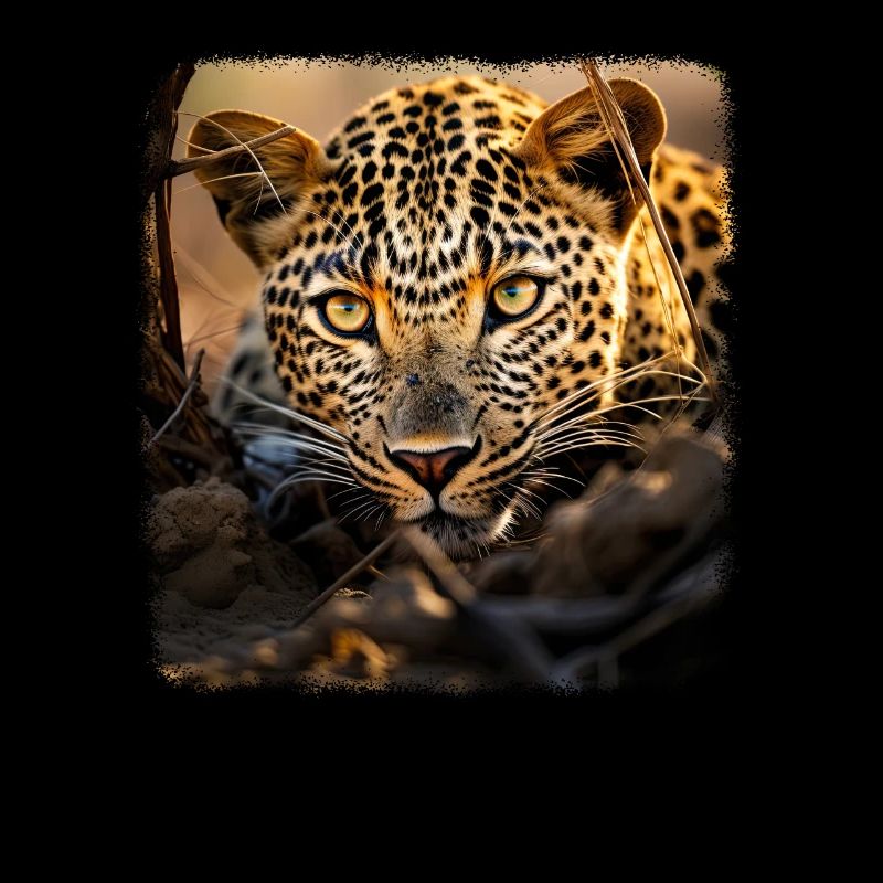 Leoparde réaliste Leopard