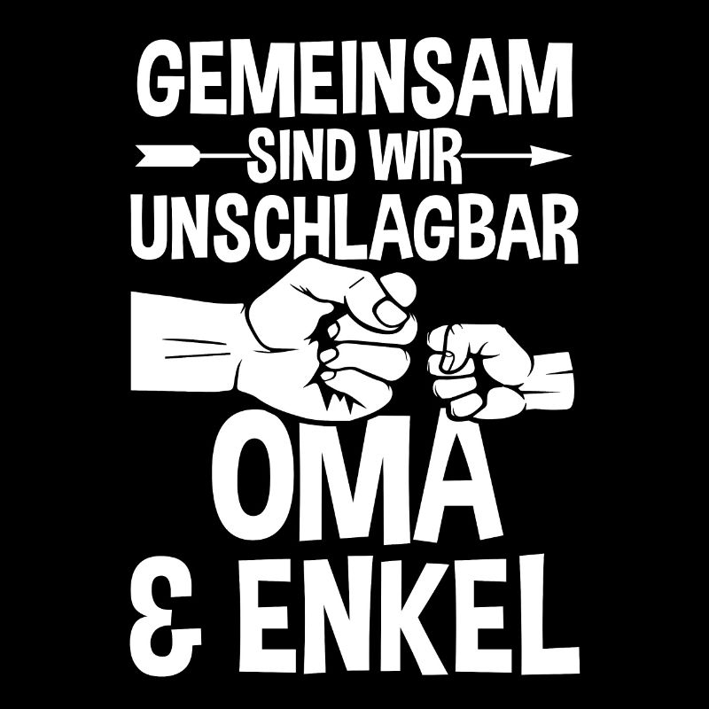Oma Großmutter und Enkel