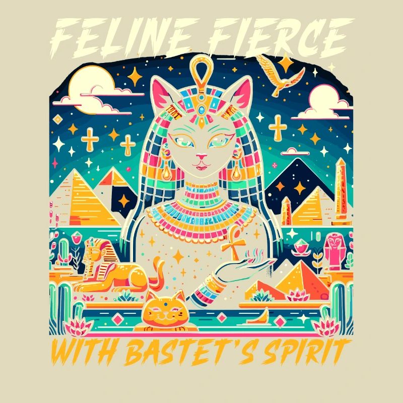 Bastet Déesse égyptienne Égypte Pyramide Égypte