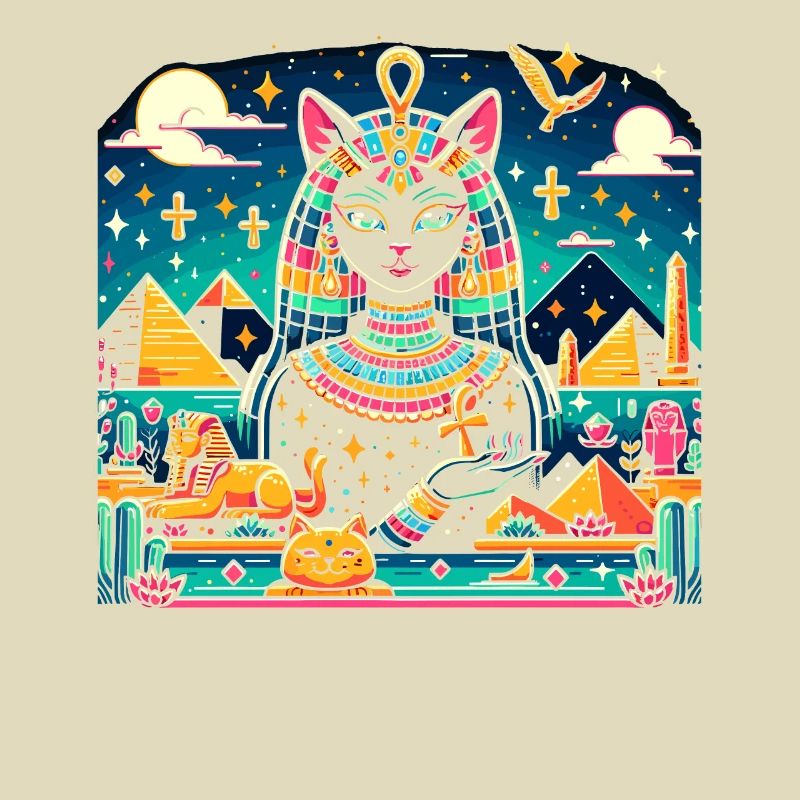 Bastet Déesse égyptienne Égypte Pyramide Égypte