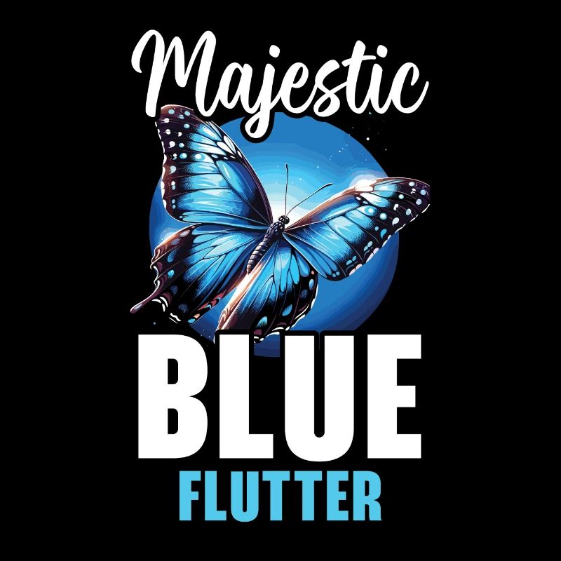 Papillon amoureux insecte insecte bleu Morpho papillon