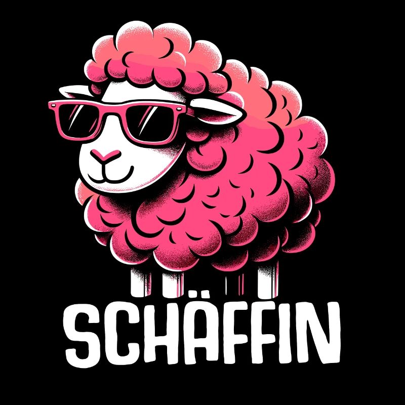 Chef Chefin Schaf Geschenk Schäfin Spruch
