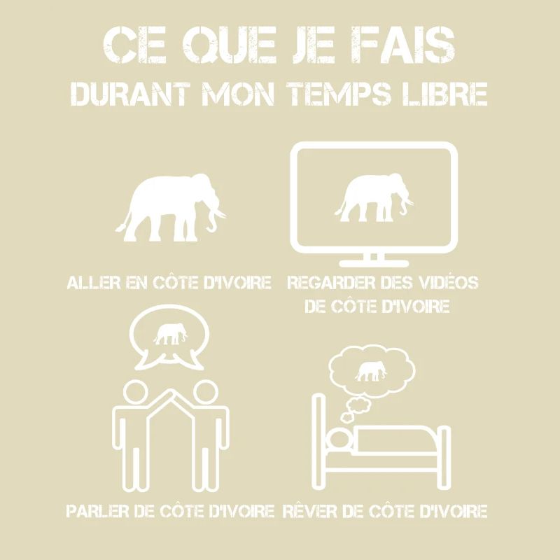 temps libre côte d'ivoire éléphant
