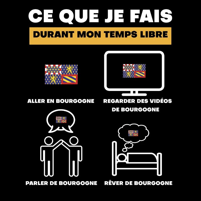 Bourgogne durant temps libre