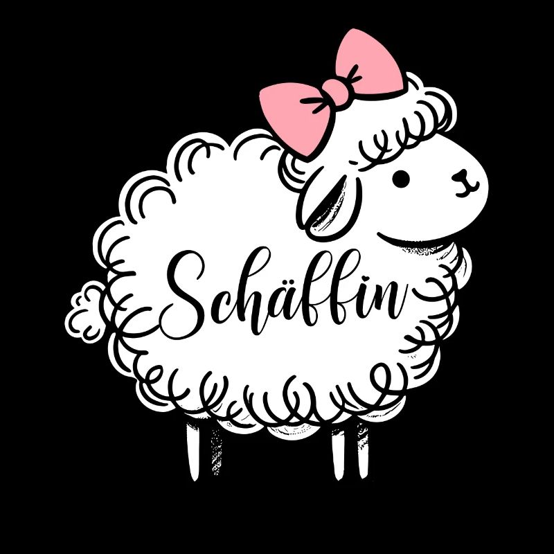 Chef Chefin Schaf Geschenk Schäfin Spruch