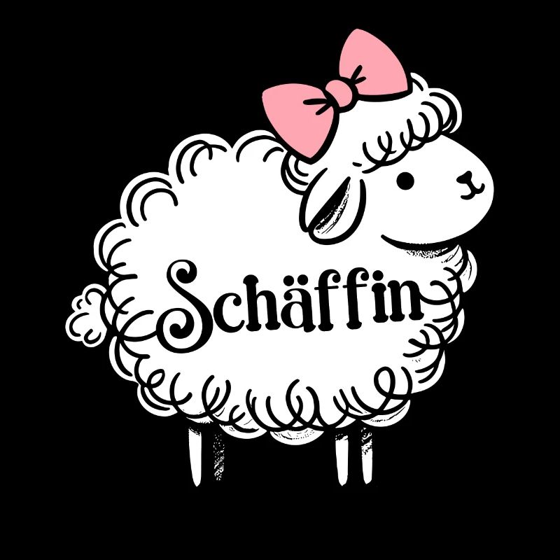 Chef Chefin Schaf Geschenk Schäfin Spruch