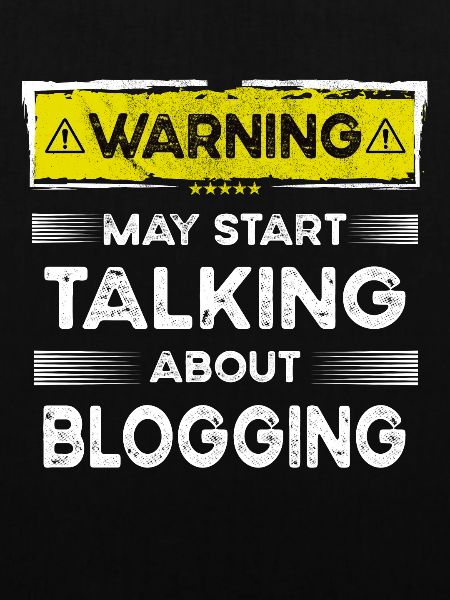 Talking about Blogging funny