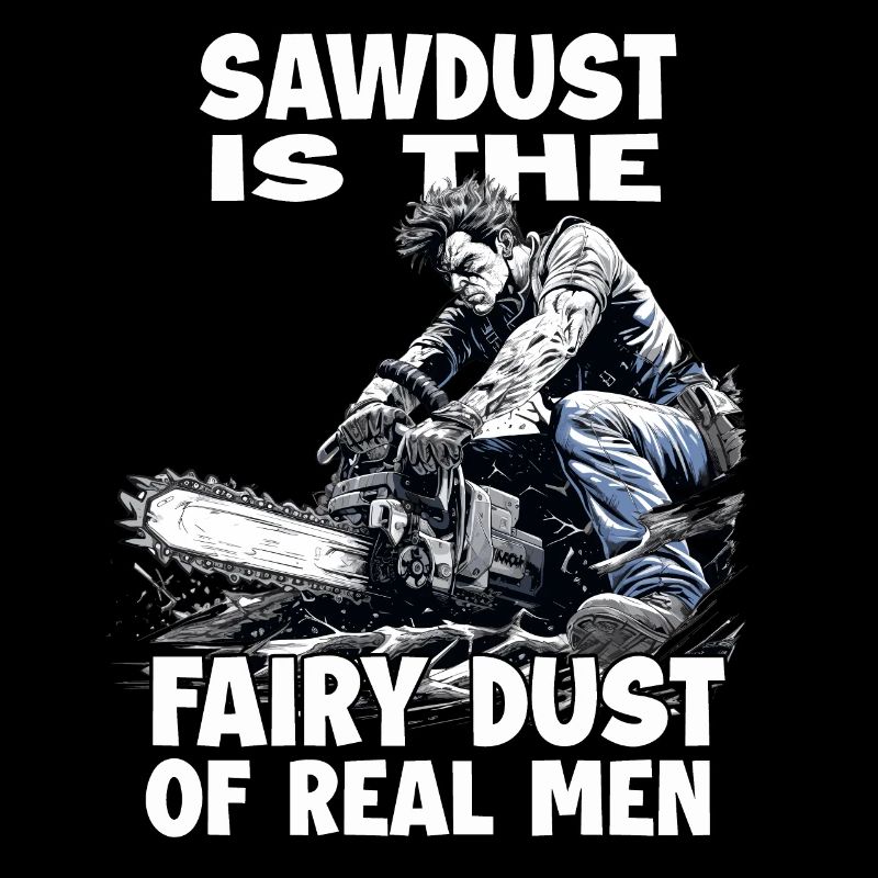 Funny lumberjack T for foresters and forest