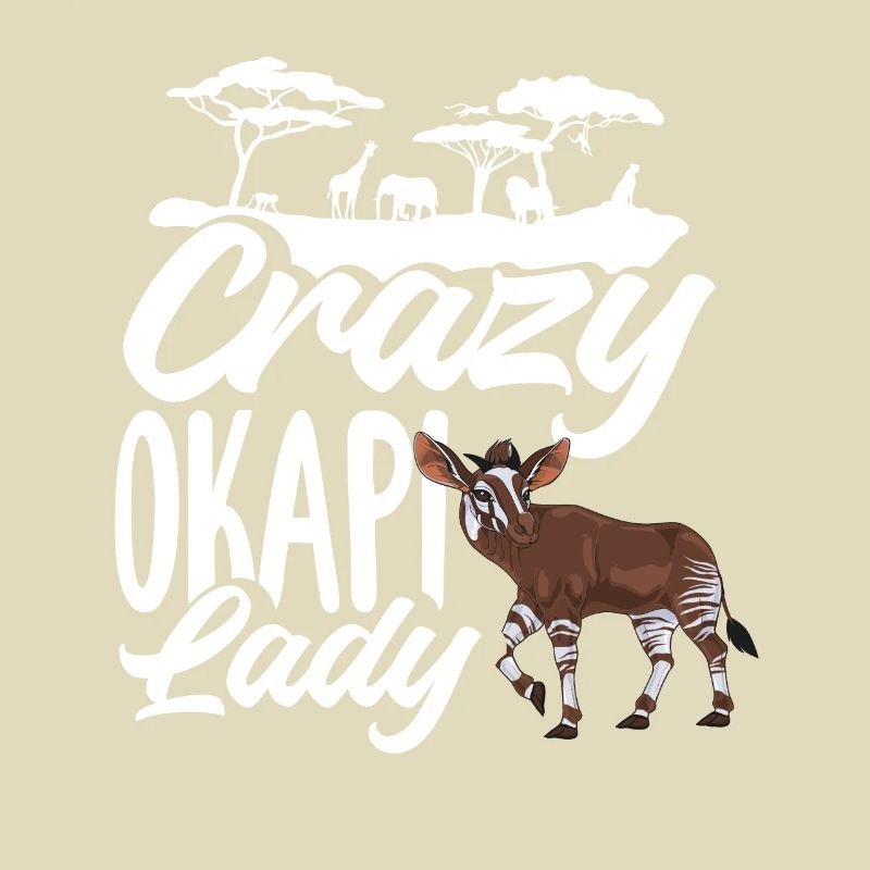 Funny zookeeper okapi lover