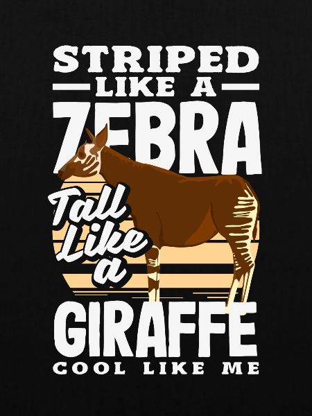 Funny zookeeper okapi lover