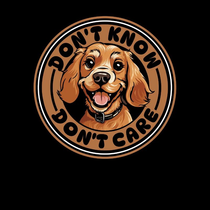 Cocker Spaniel Dont Know Dont Care