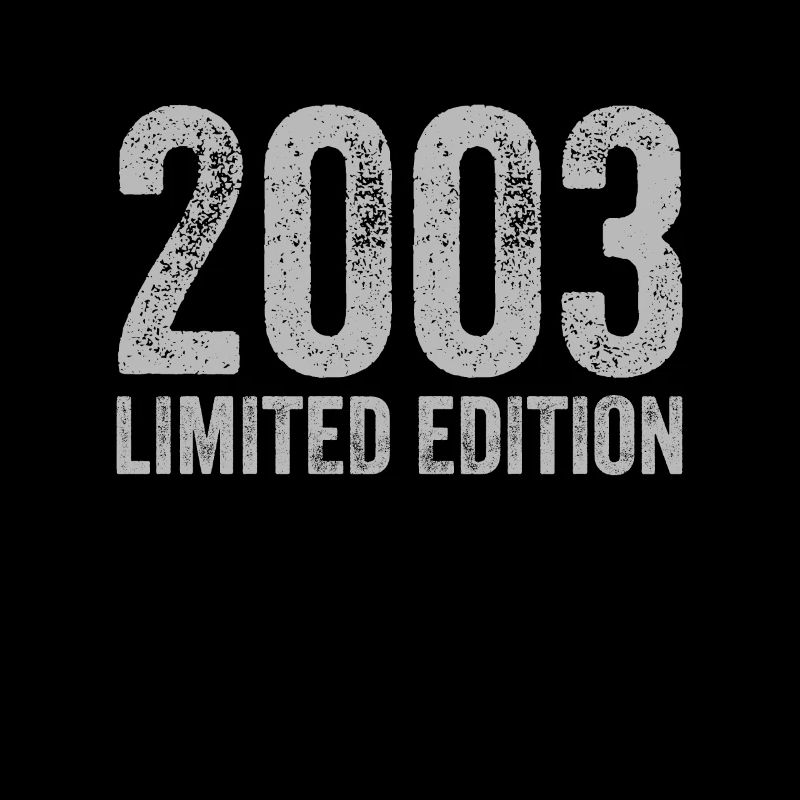 Millésime 2003 édition limitée anniversaire