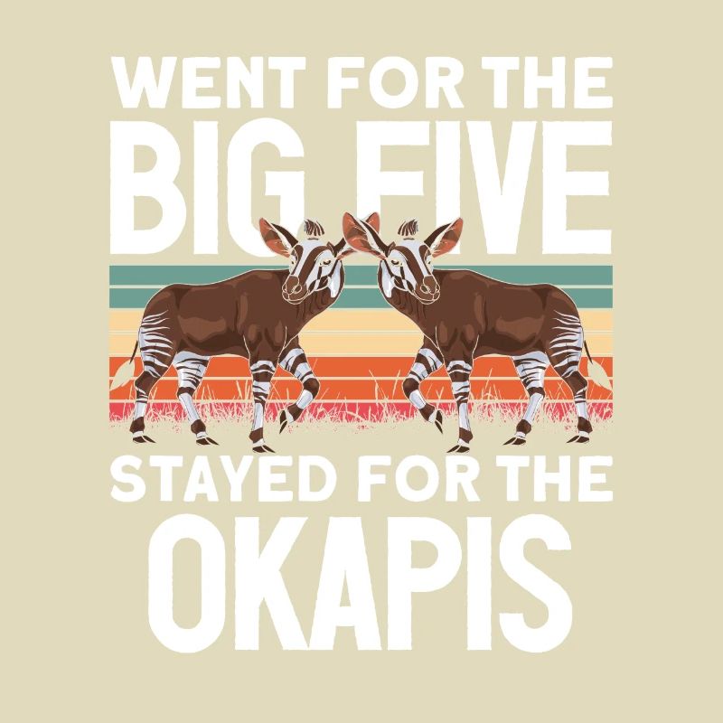 Funny zookeeper okapi lover