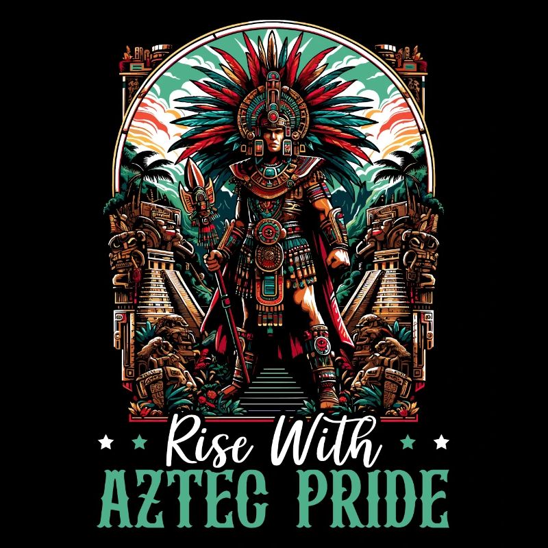 Aztec Warrior Native Mexican Aztec Civilization