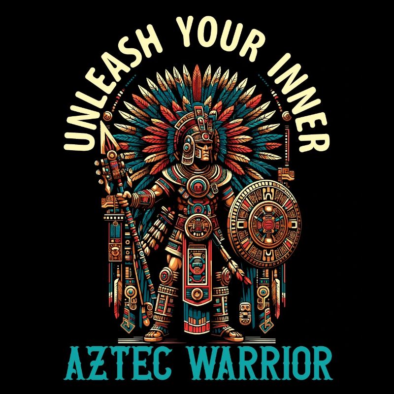 Aztec Warrior Native Mexican Aztec Civilization