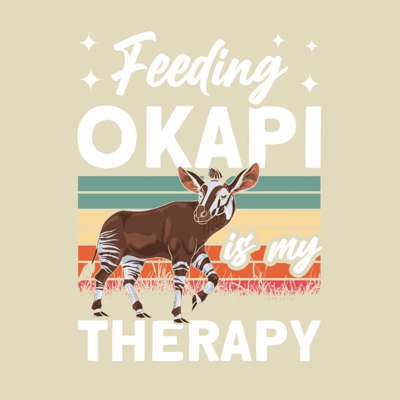 Funny zookeeper okapi lover