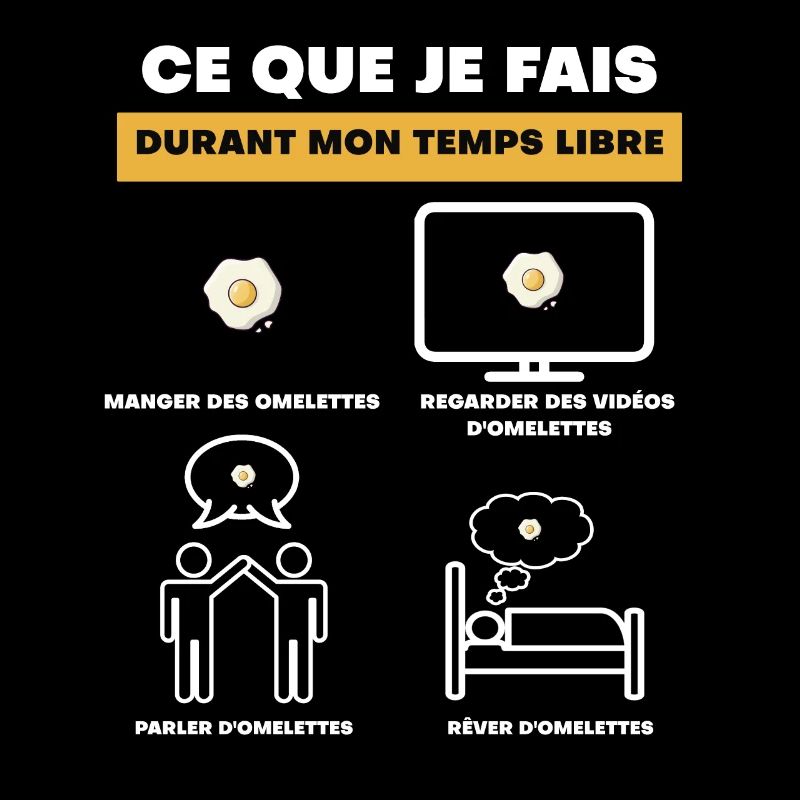 cadeau omelette temps libre