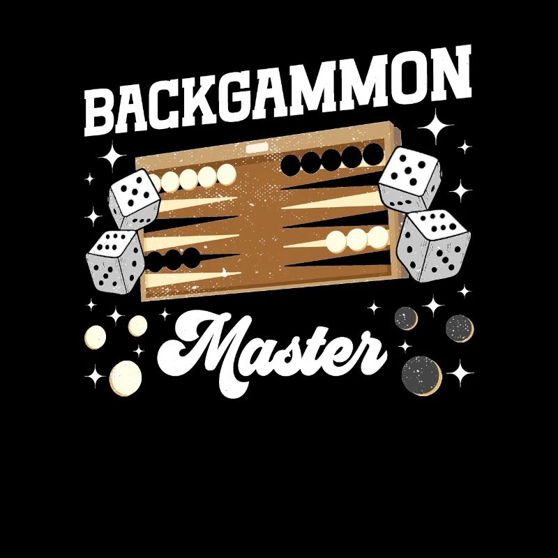 Board Game Funny Backgammon
