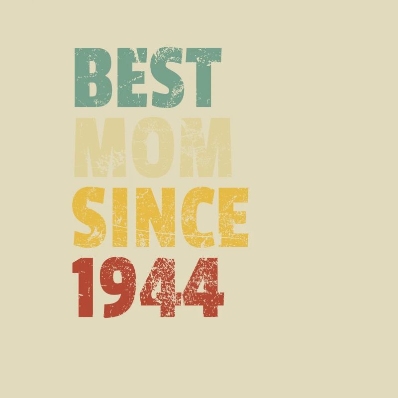 Beste Mutter seit 1944 Muttertags-Slogan-Zitat