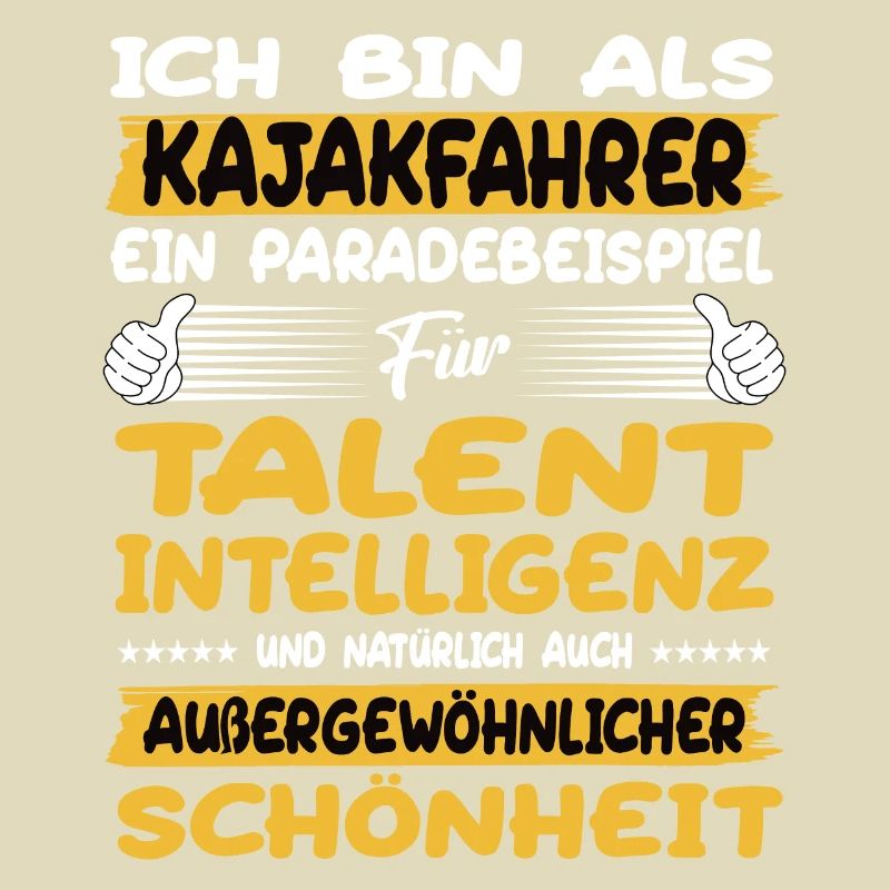 Kajakfahrer ein Paradebeispiel Kajak