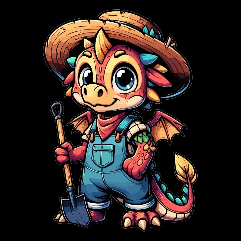 Drache Bauer, Drachenbauer, Bauerndrache