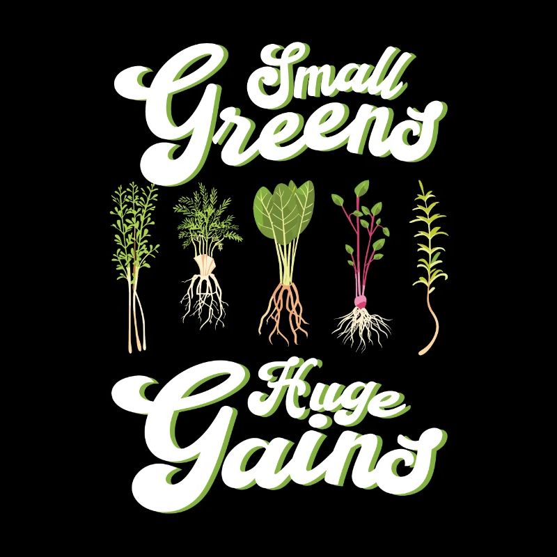Microgreen Agriculture Gartenarbeit