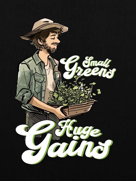 Microgreen Agriculture Gartenarbeit