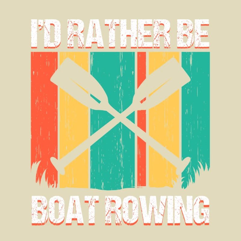 Rowboot de l’équipage Bateau Rowboot Rower Rowes Rower