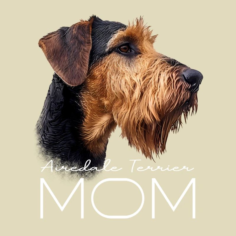 Airedale Terrier Mama
