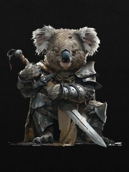 Koala Ritter Mittelalter