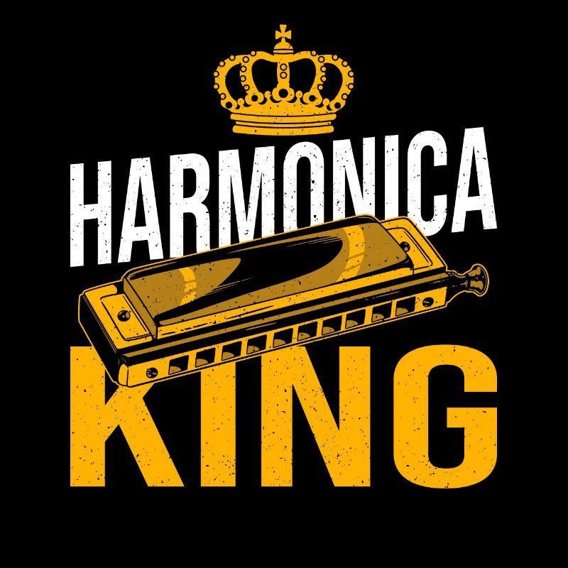Playing Harmonica Gift