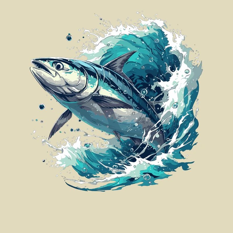 Thon Thunfische Thunfisch
