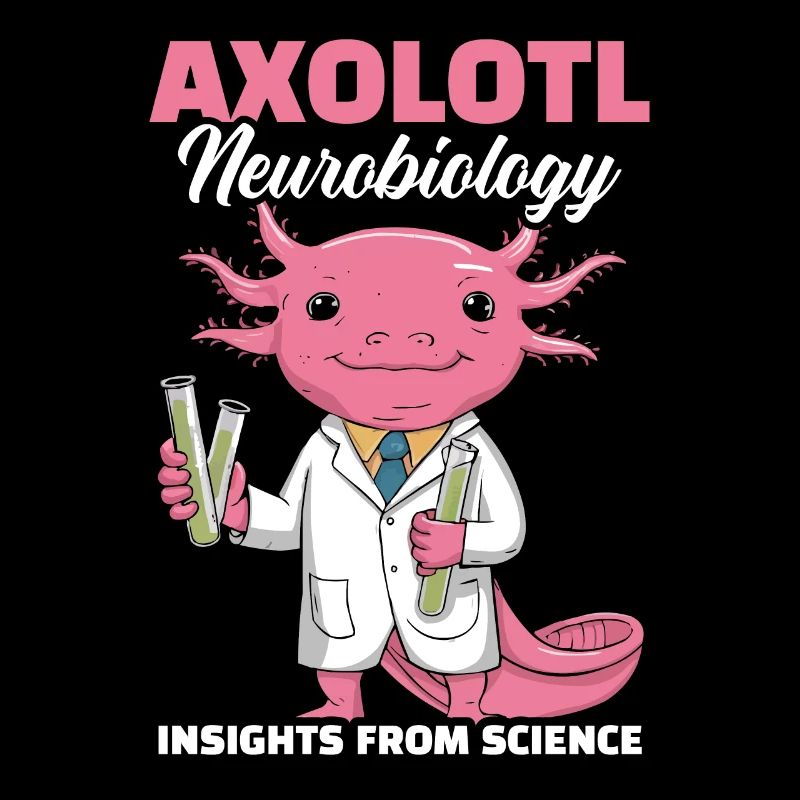 Professeur de sciences axolotl Salamandre mexicaine