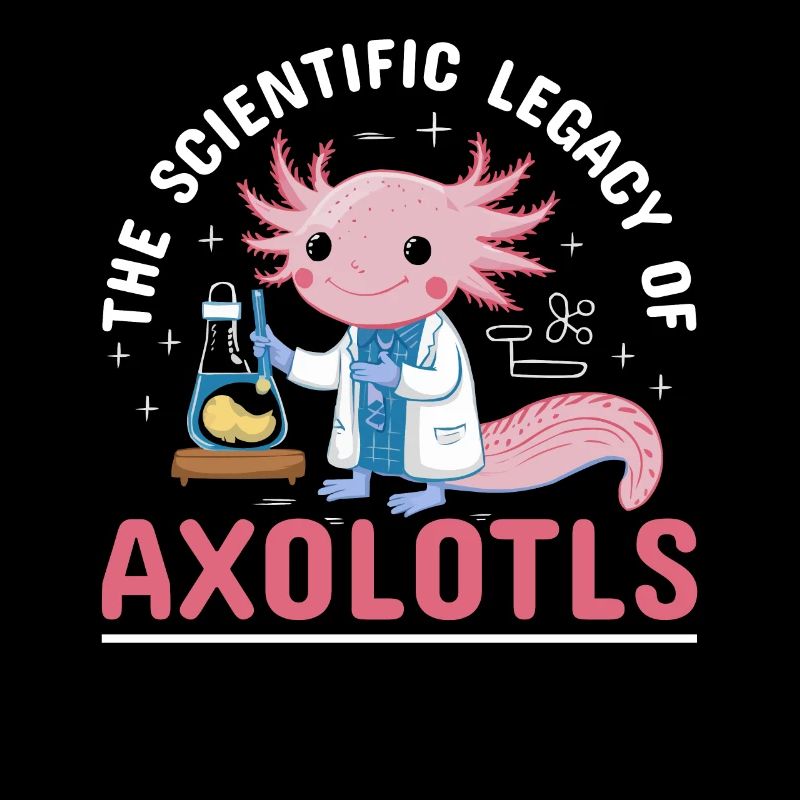 Axolotl Professeur de sciences Salamandre mexicaine