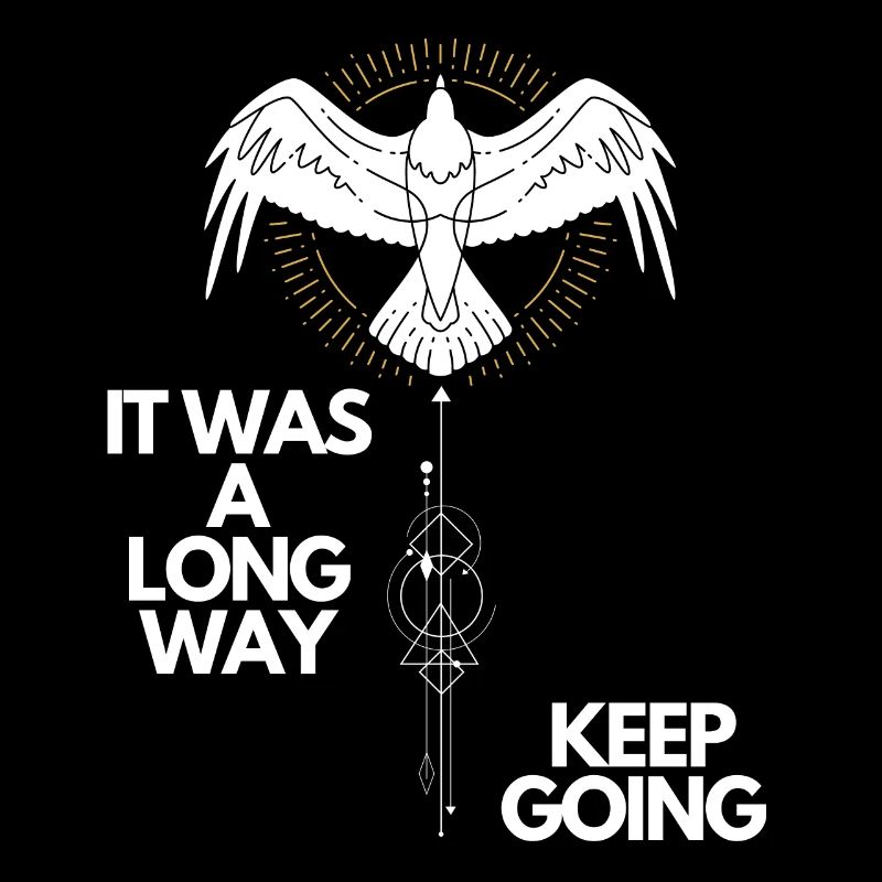 Keep going Nordisches Motivations Design