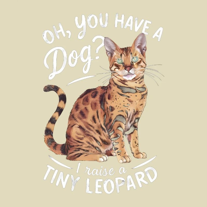 Katze Winzig Leopard Geschenk