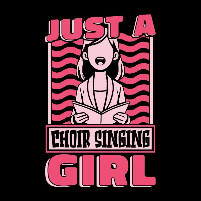 Chanteuse de chorale Juste une chanteuse de chorale