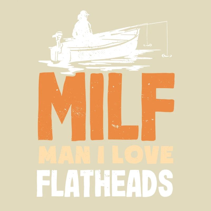 Funny catfish lover flathead fish