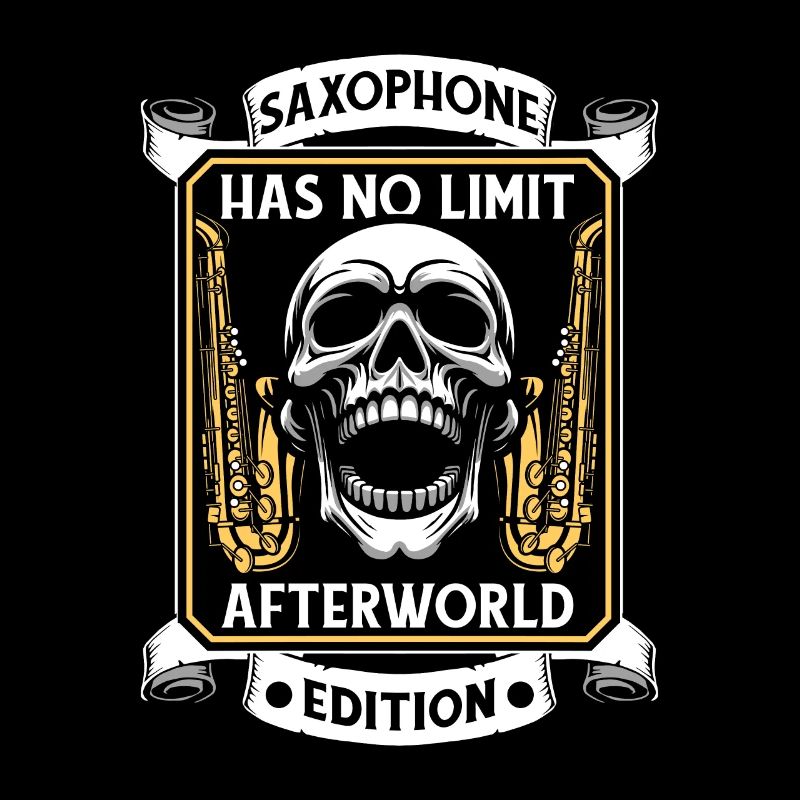 Saxophone Saxophone Crâne