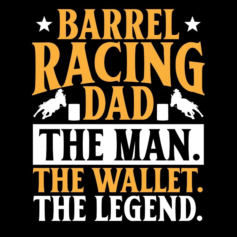 Rodeo Barrel Racing Pferd