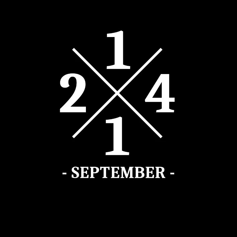 Minimal Birthday September 2014 - Simple