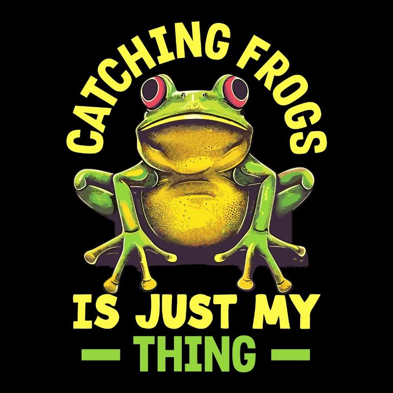 Amphibious Frog Hunter Enthusiast Frog