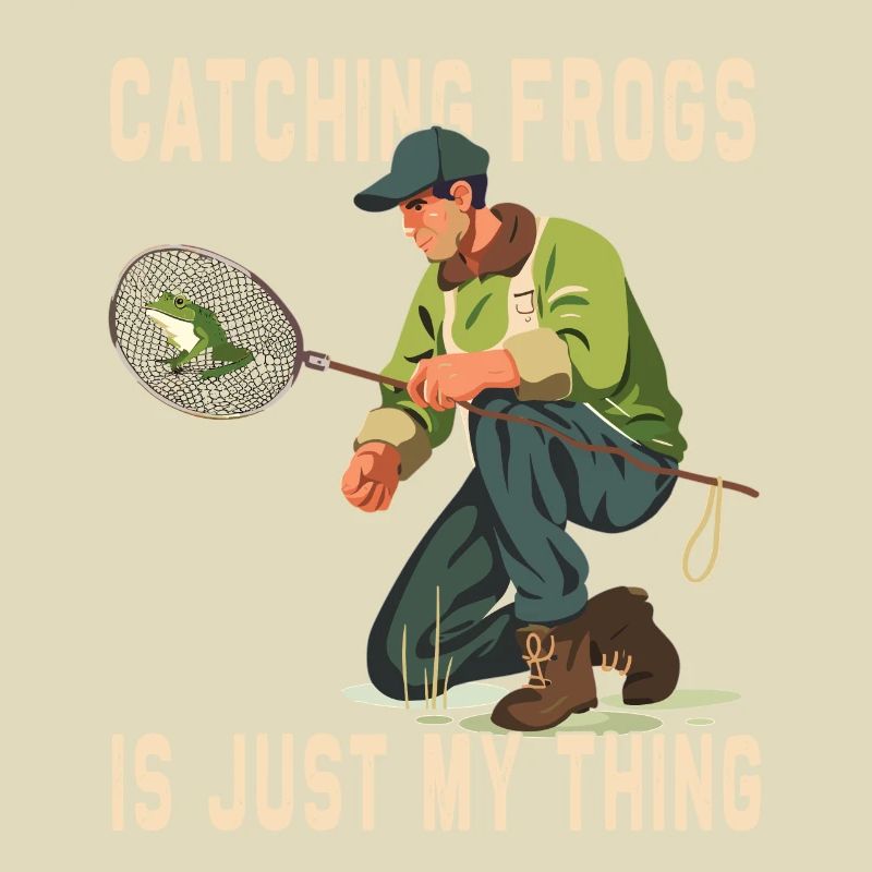 Frogs Catch Frog Hunter Frog Catcher