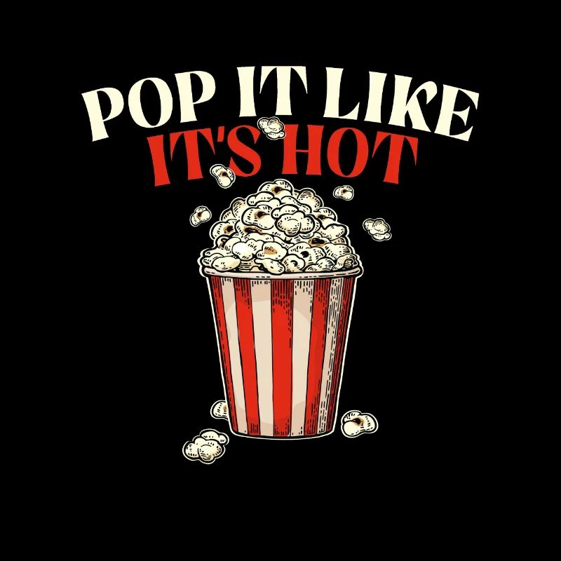 Pop It Like It's Hot - Popped Corn Kernel Snack