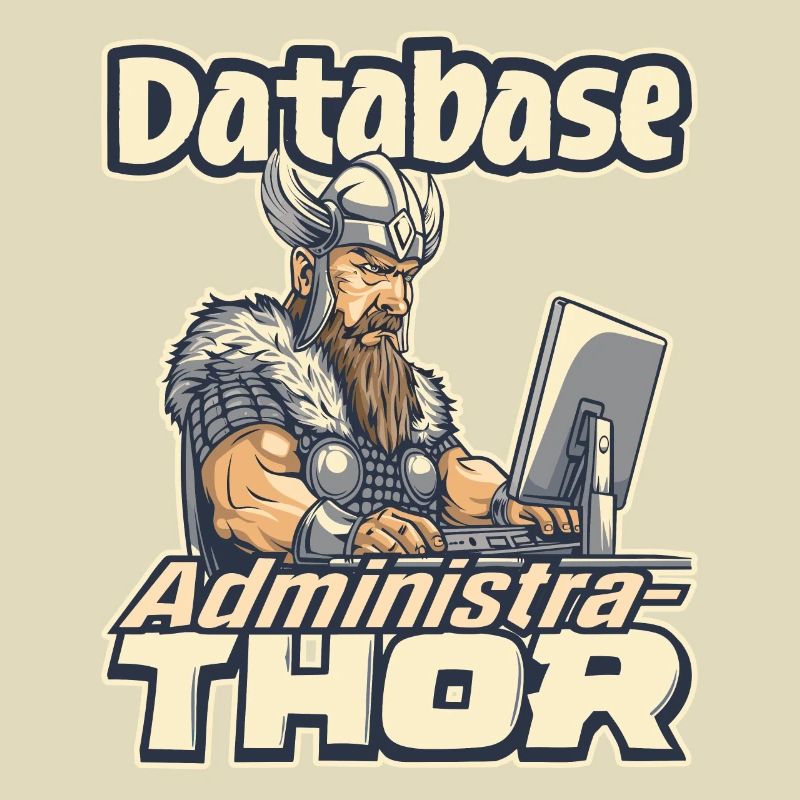 Viking Databaseadministra-thor Nerdy
