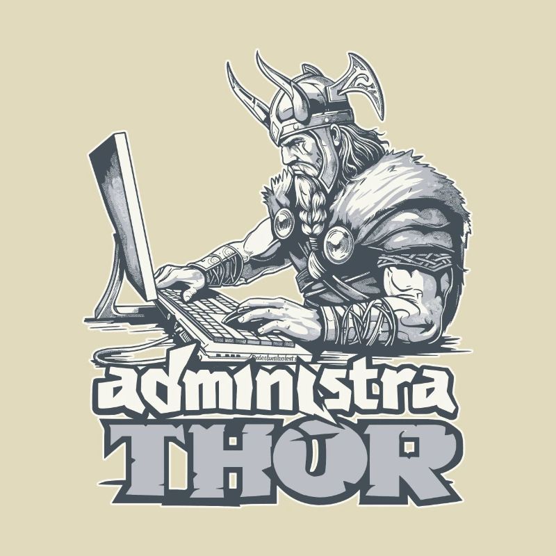 Viking Databaseadministra-thor Nerdy